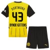 Borussia Dortmund Bynoe Gittens 43 Hjemme 2024-25 - Barn Draktsett